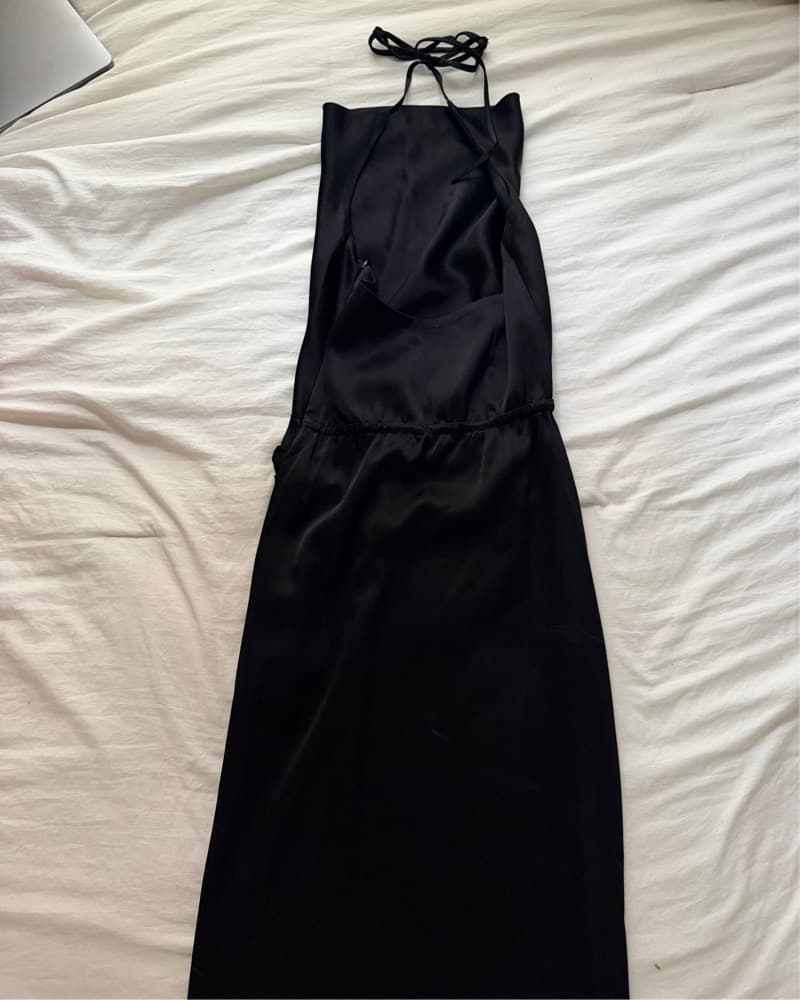 Aritzia Babaton Satin Midi Dress - Image 2