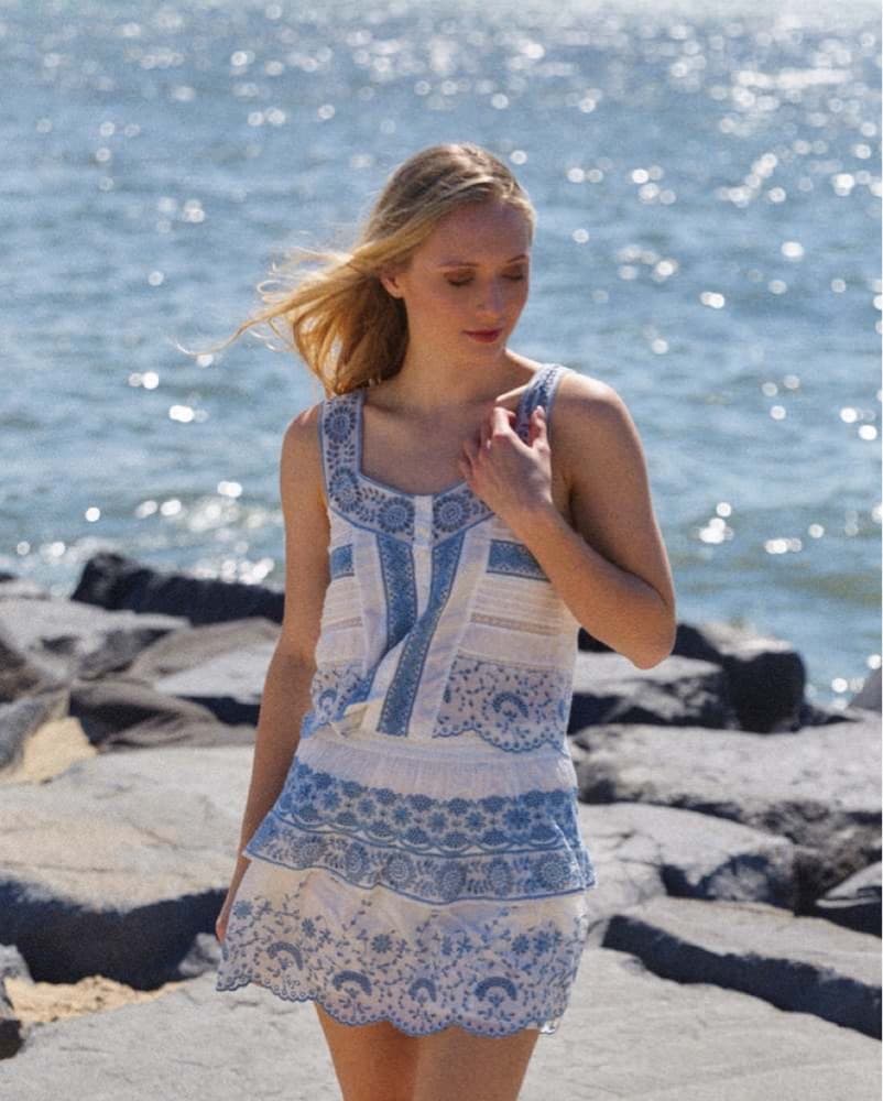 Loveshackfancy Blue / White Set - Image 1