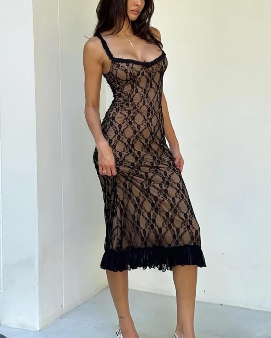 Deja Dress Tiger Mist - Image 1