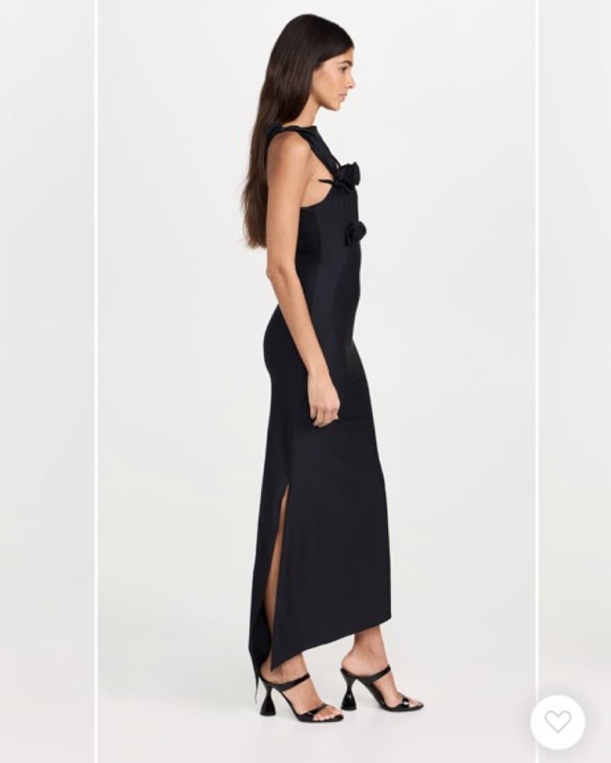 Coperni Asymmetric Flower Dress XS - Image 2