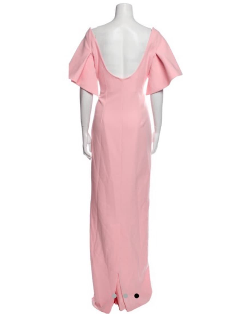 SAFIYAA Eve Stretch Crepe Column Dress - Image 4