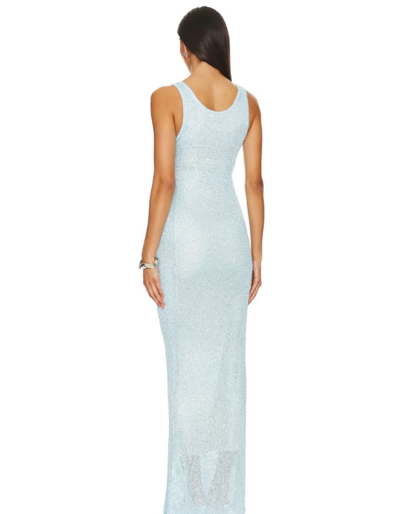 Ana Asta Resort Blue Maxi Dress - Image 2