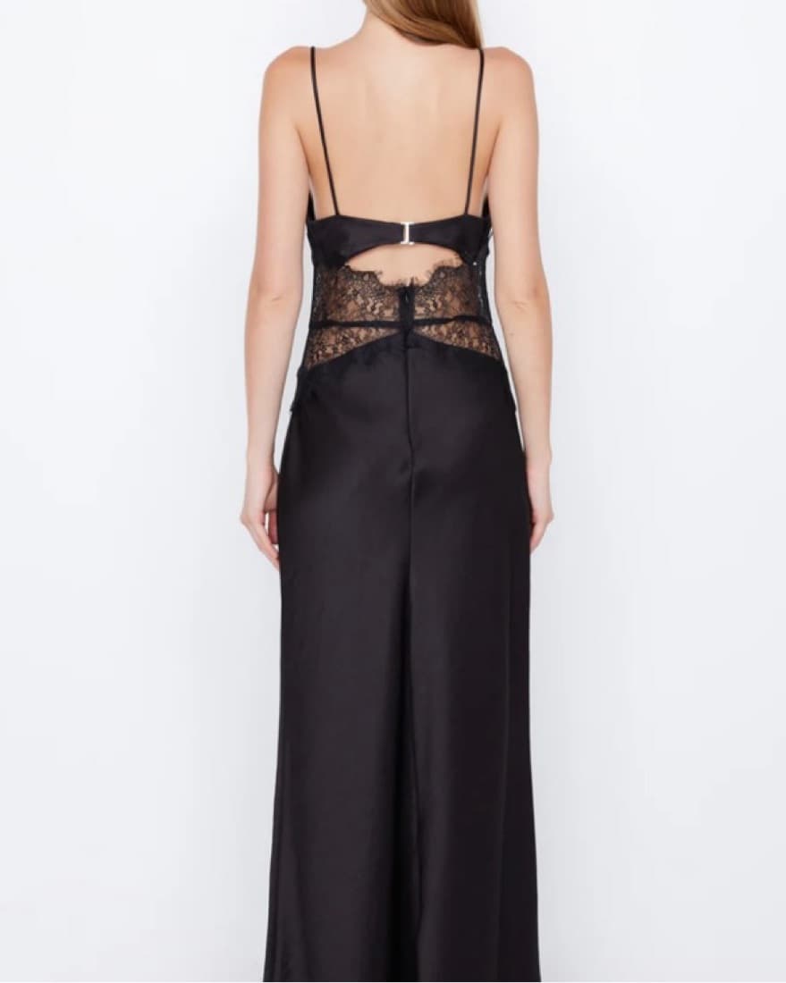 Black Bec & Bridge Dress Gown  - Image 2
