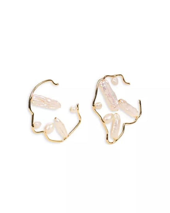 Cult Gaia Juana Pearl Earrings - Image 1