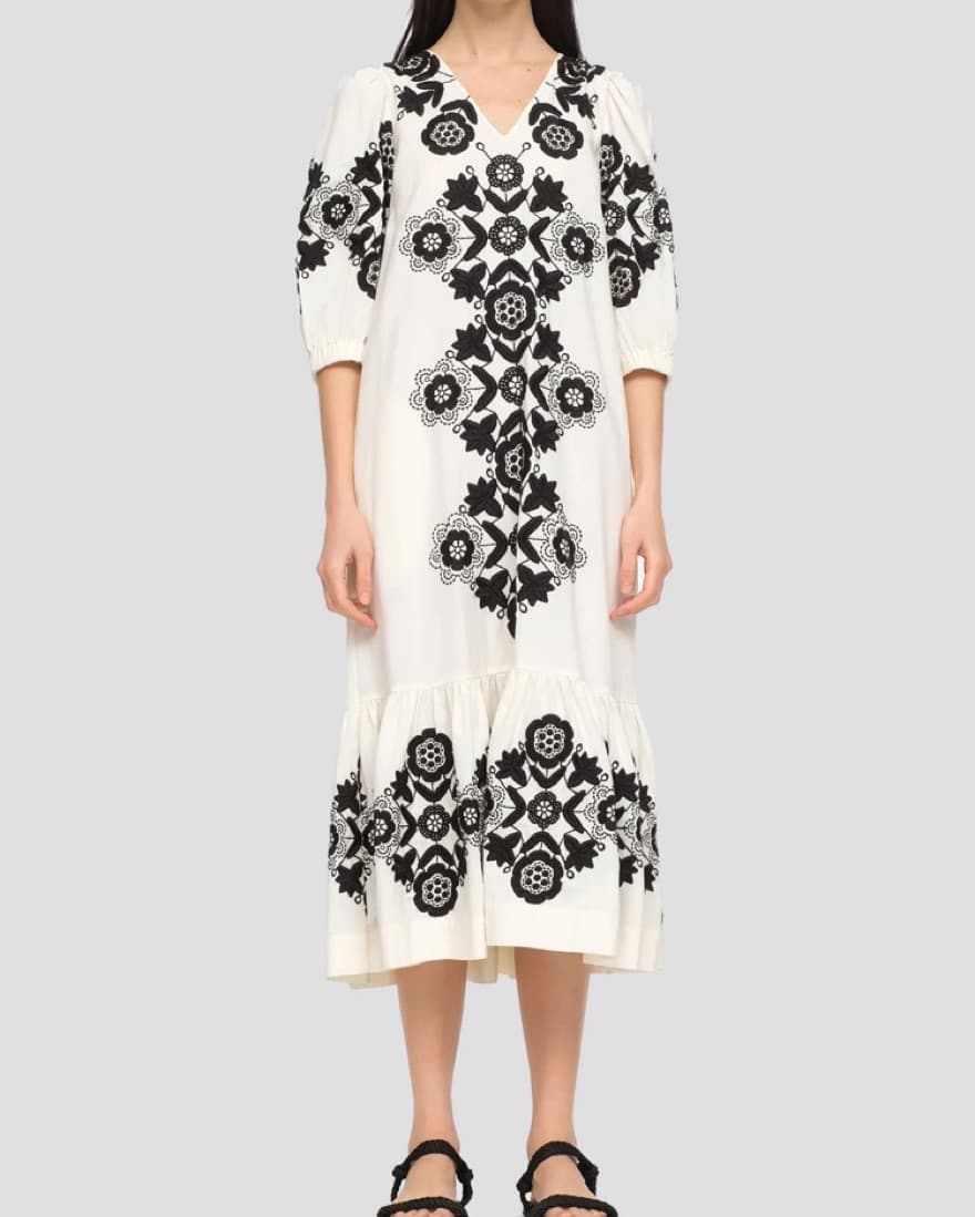 Sea New York Manuel Embroidered Dress  - Image 2