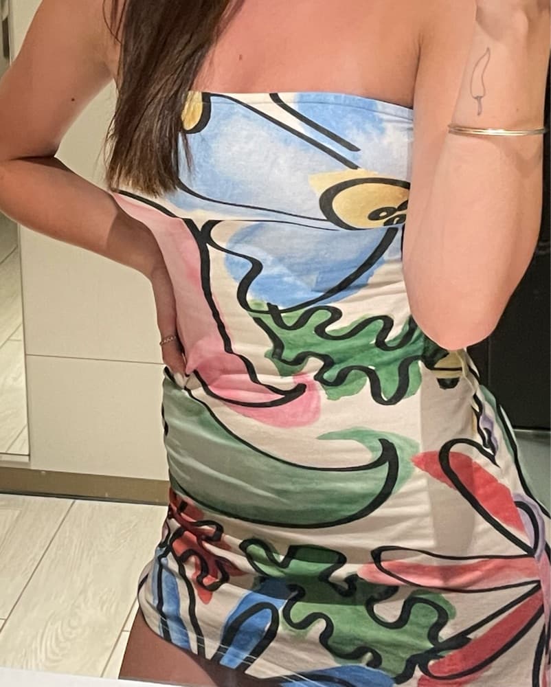 Mini Colorful Dress - Image 2