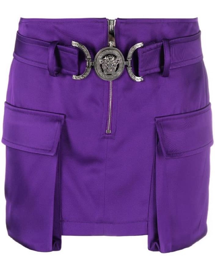  Versace Medusa Head-motif Mini Skirt - Image 2