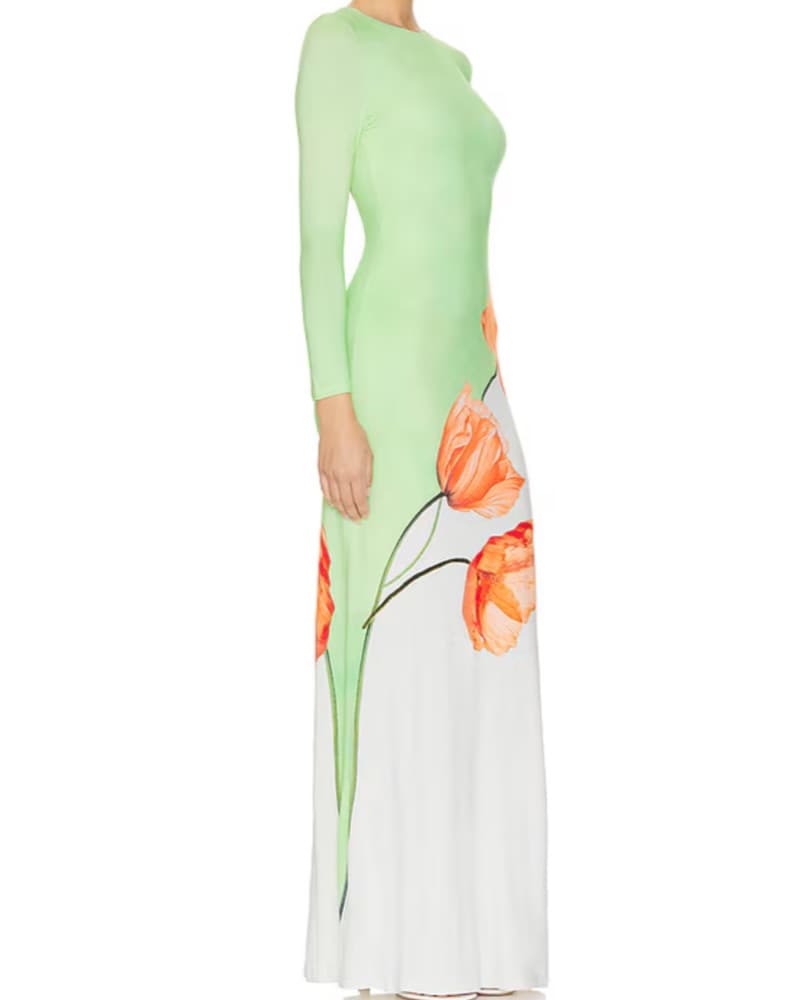 Alice + Olvia Longsleeve Maxi Dress - Image 5