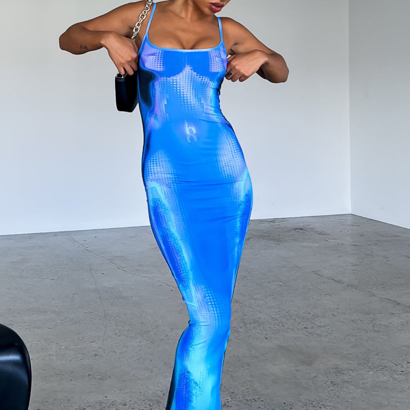 Blue Feeling The Heat Milky Way Dress  - Image 1