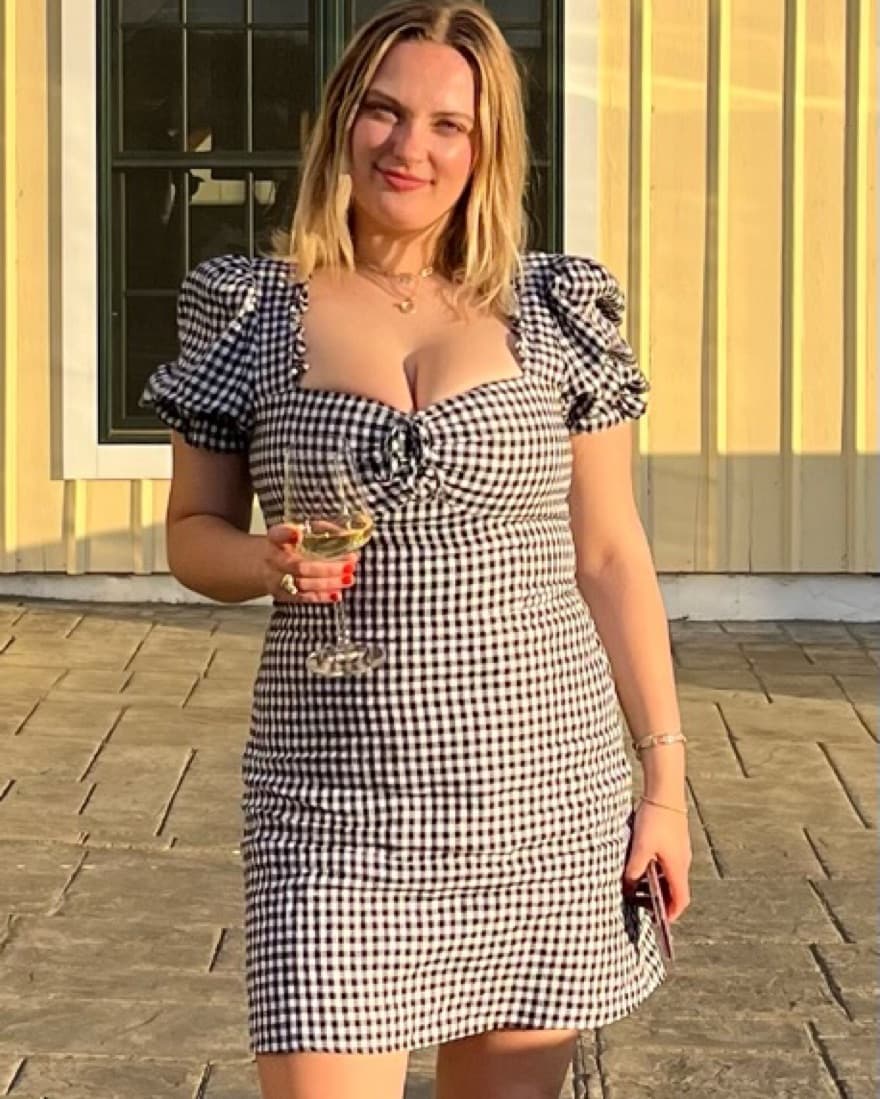 Reformation gingham dress  - Image 1