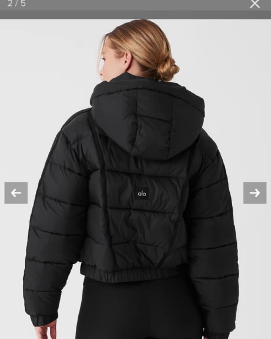 alo aspen love puffer jacket - Image 5