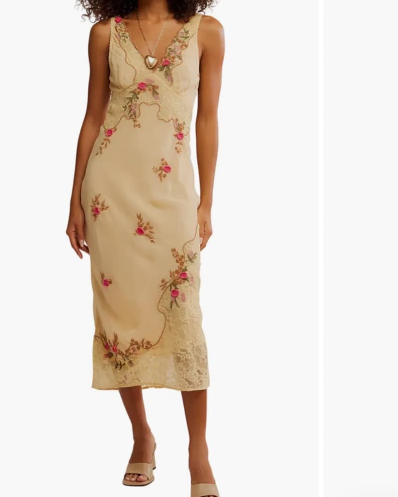 Free People Meet Again Midi Dress - Image 2