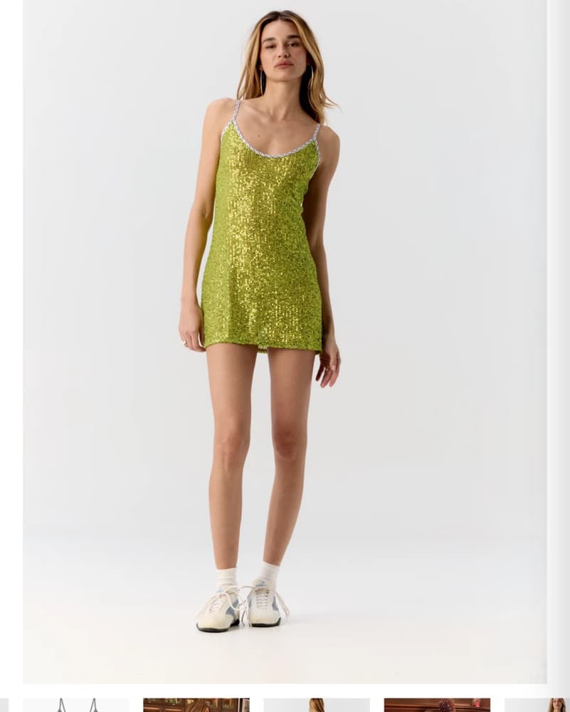 Handover Green Robers Dress - Image 3
