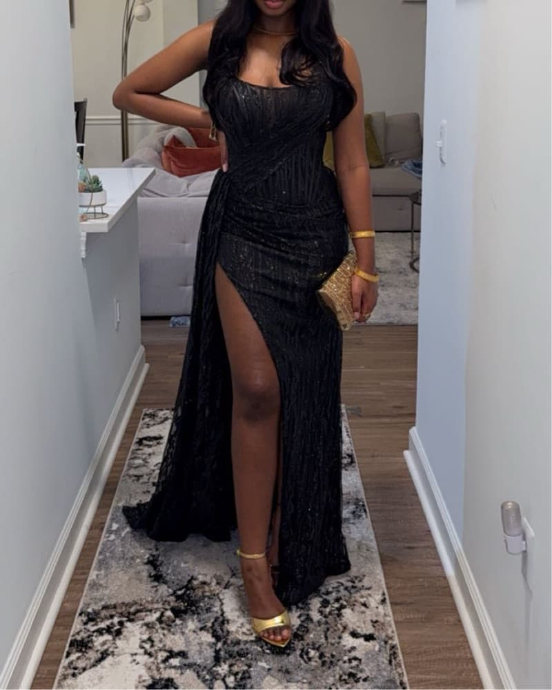 Prom/Formal Shimmery Dress - Image 3