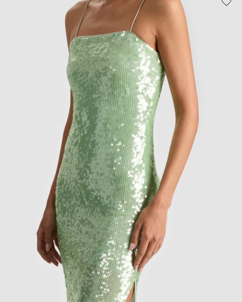 Alice and Olivia Fifi Sequin Dress - Image 3