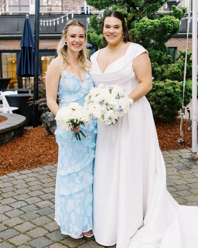 Blue Showpo Maxi Dress - Image 3