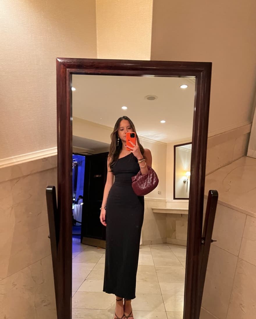 One Shoulder Long Dress - Image 2