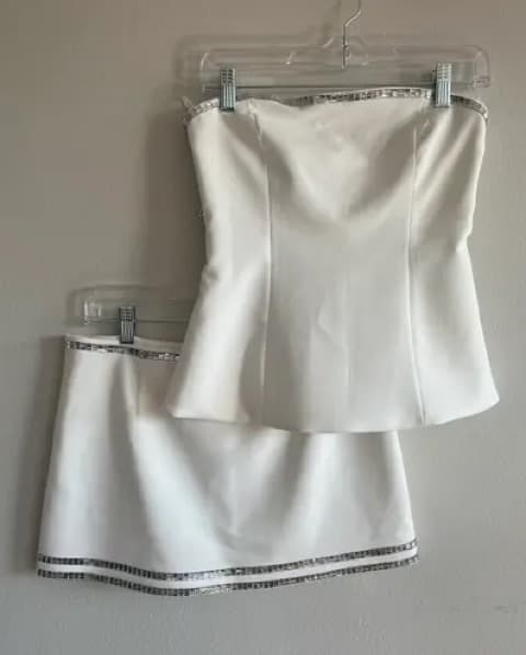 Zara Sparkly White Set  - Image 1