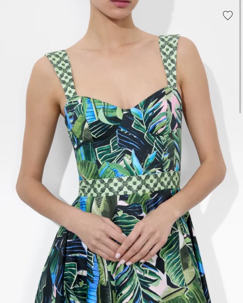 Alice & Olivia Fia Fit & Flare Dress - Image 6