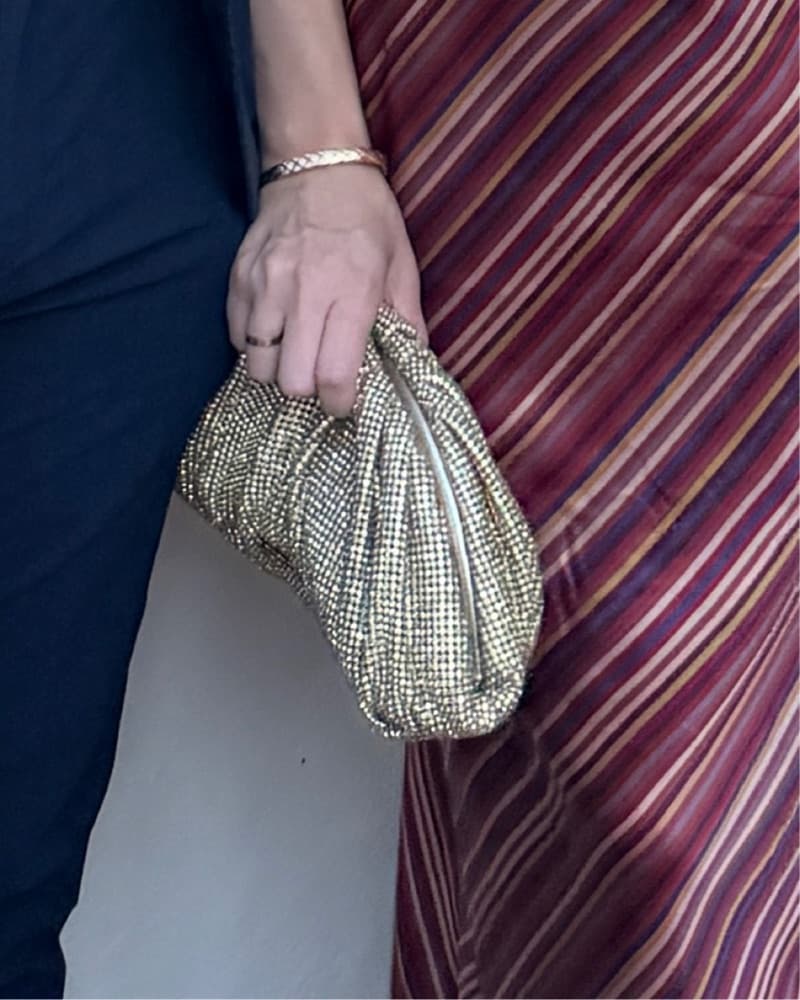 Cult Gaia Jaala Mini Rhinestone Clutch - Image 2