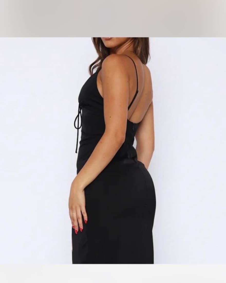 Princess Polly Black Maxi Dress - Image 2