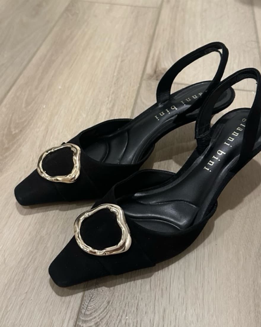Gianni Bini Suede Kitten Heel Slingbacks - Image 4
