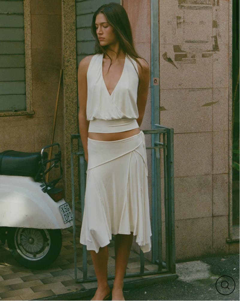 With Jean White Sharni Top & Skirt  - Image 1