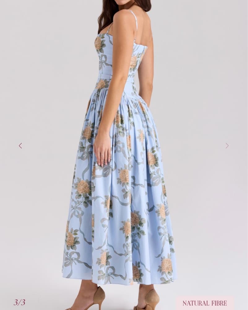 House Of CB Ysabella Vintage Dress - Image 4