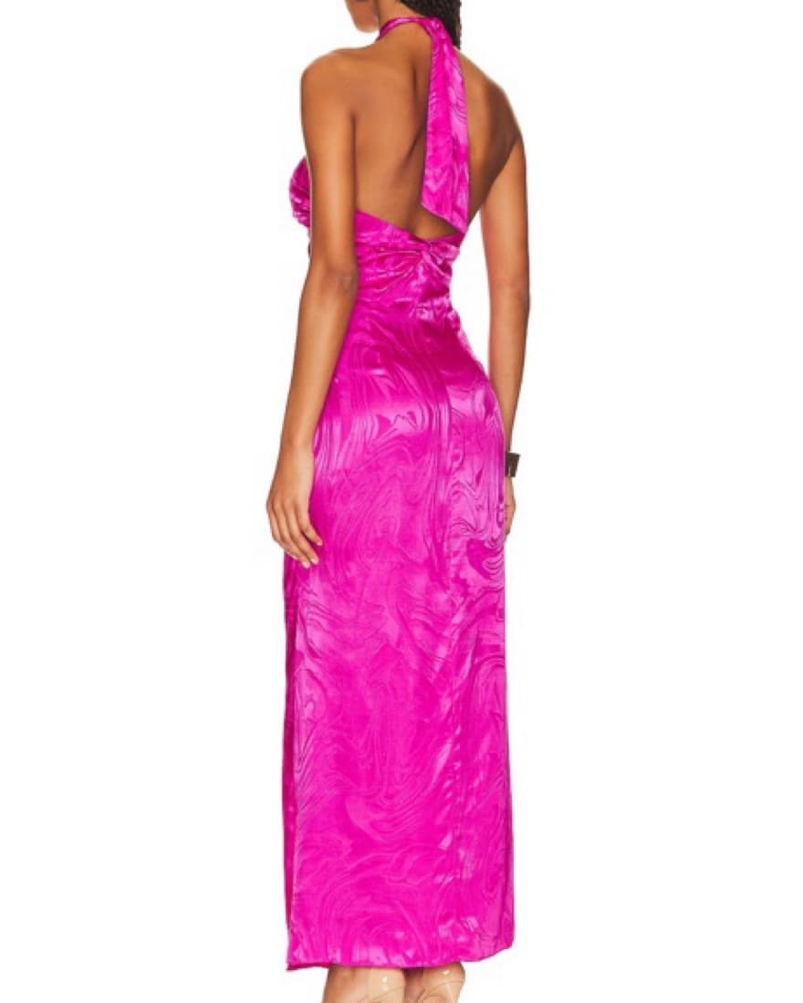 Magenta Maxi Dress - Image 3