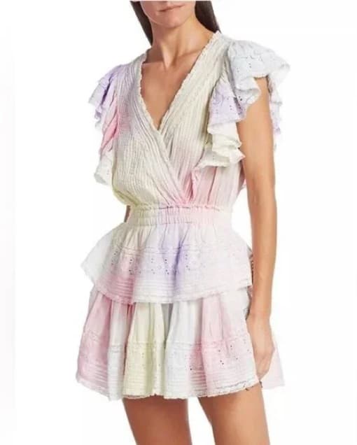 LoveshackFancy Gwen Pastel Dress - Image 1