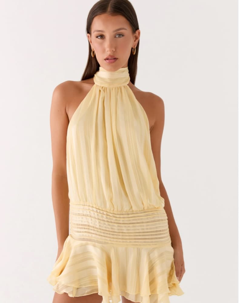 Peppermayo Willow Chiffon Mini Dress  - Image 1