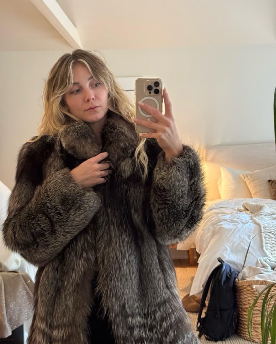 Vintage Fur Coat - Image 1
