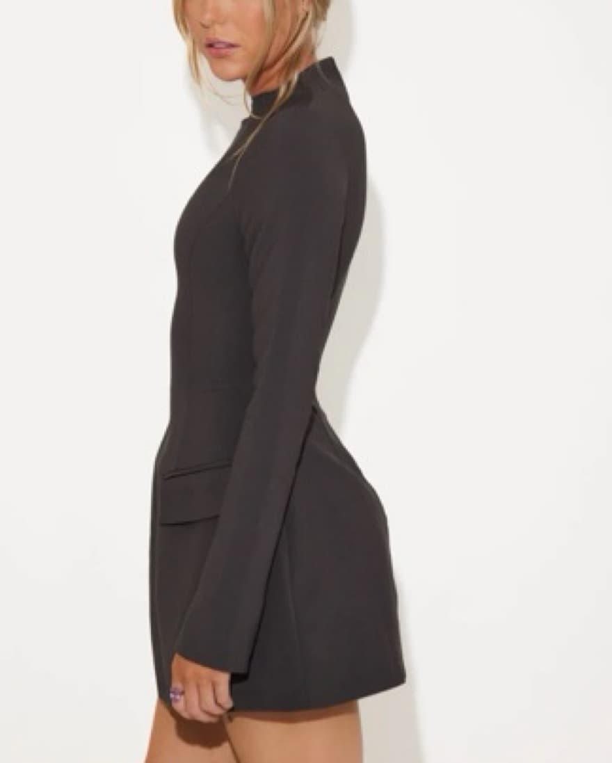 Odd Muse London Split Sleeve mini Dress  - Image 4