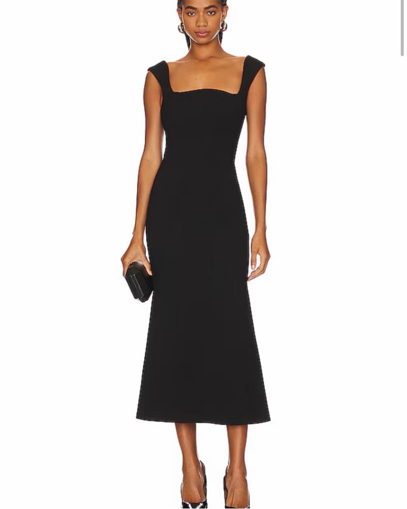 Perri Dress In Black - Image 1