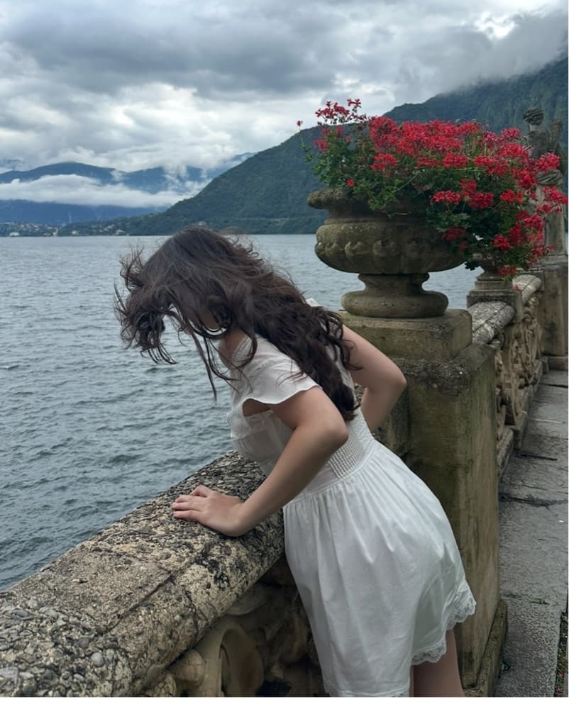 Guizio Lille Pintuck Dress - Image 4