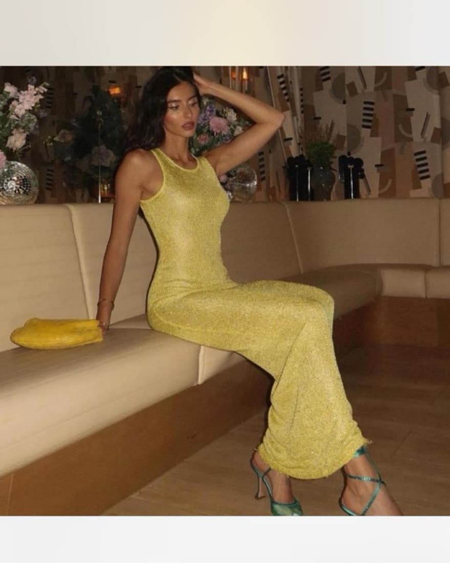 Asta resort Natalie Yellow Dress  - Image 1