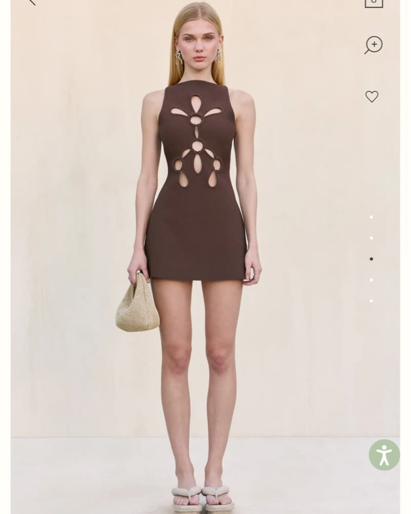 Cult Gaia Franco Dress In Java - Image 3