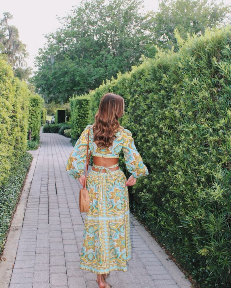 Zimmermann Halcyon cutout paisley midi d - Image 5