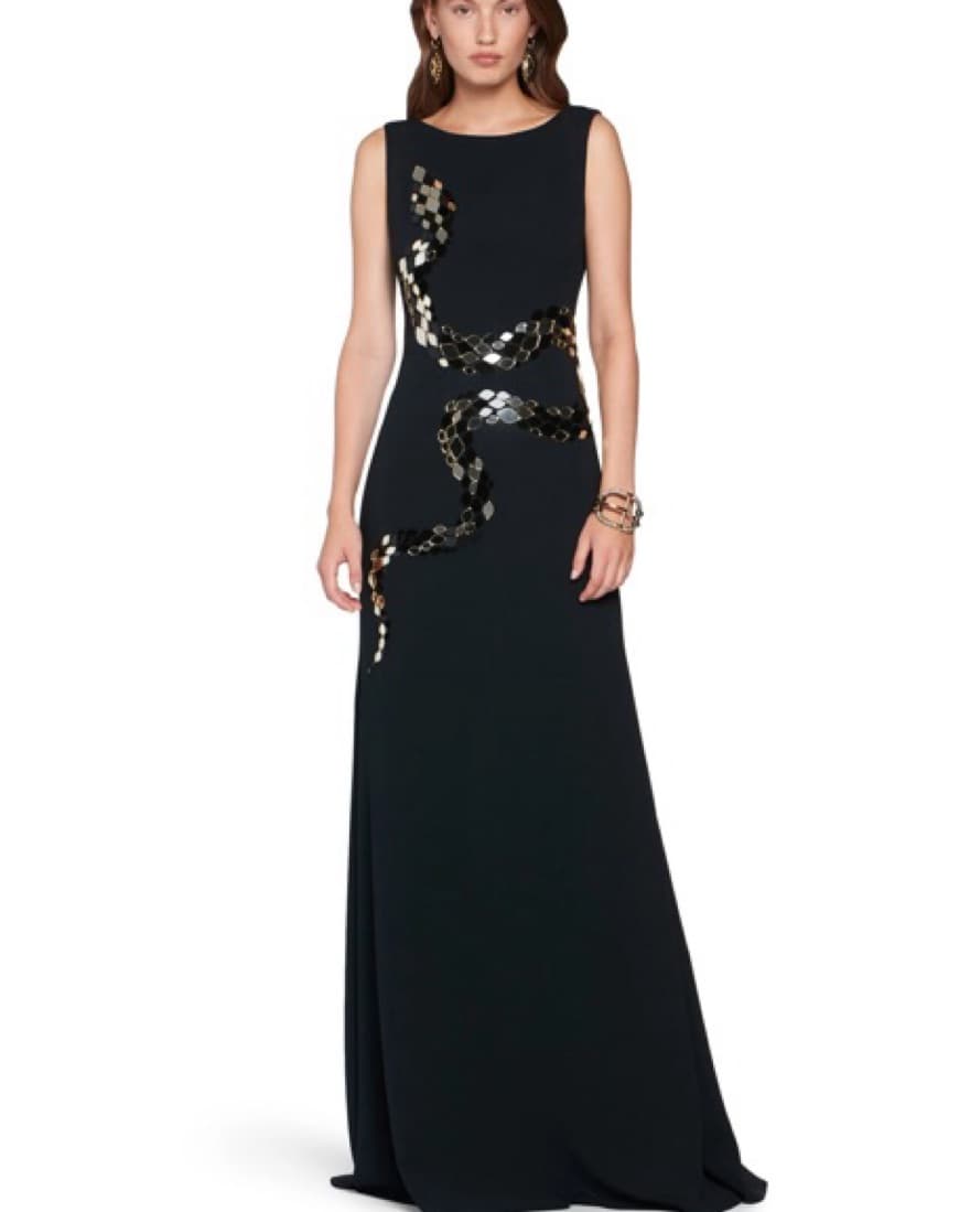 Roberto Cavalli Mirrored Snake Gown - Image 2