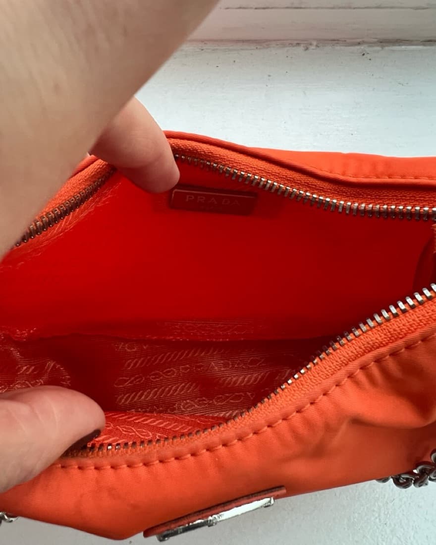 🧡💙Orange Prada Bag - Image 3