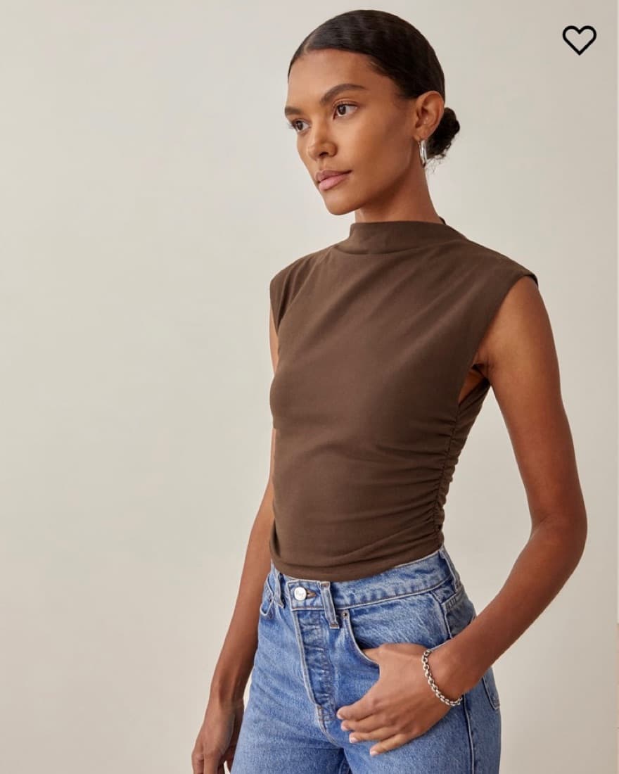 Reformation Lindy Knit Top - Image 3