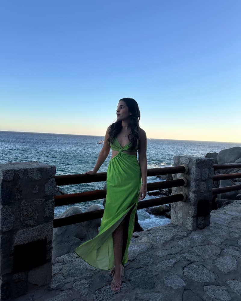 BAOBAB Green Maxi Dress - Image 3