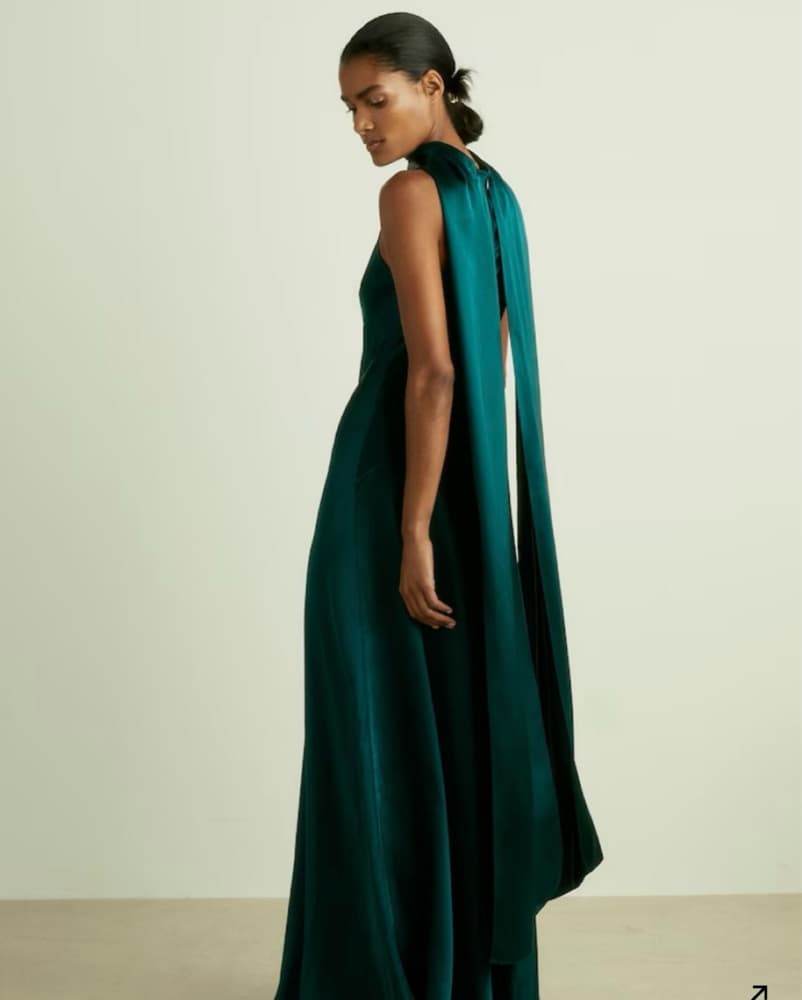 Reiss Fae Satin dresss - Image 2