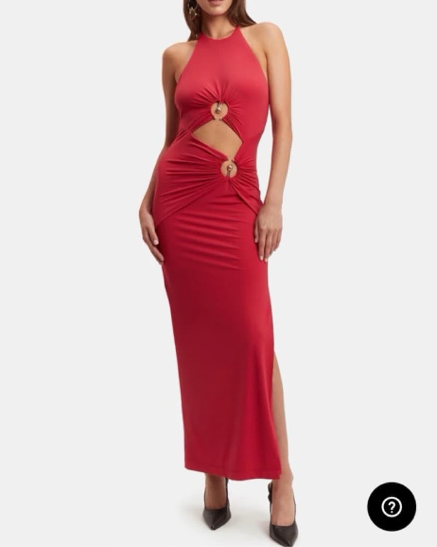 Bardot Red Dress  - Image 1