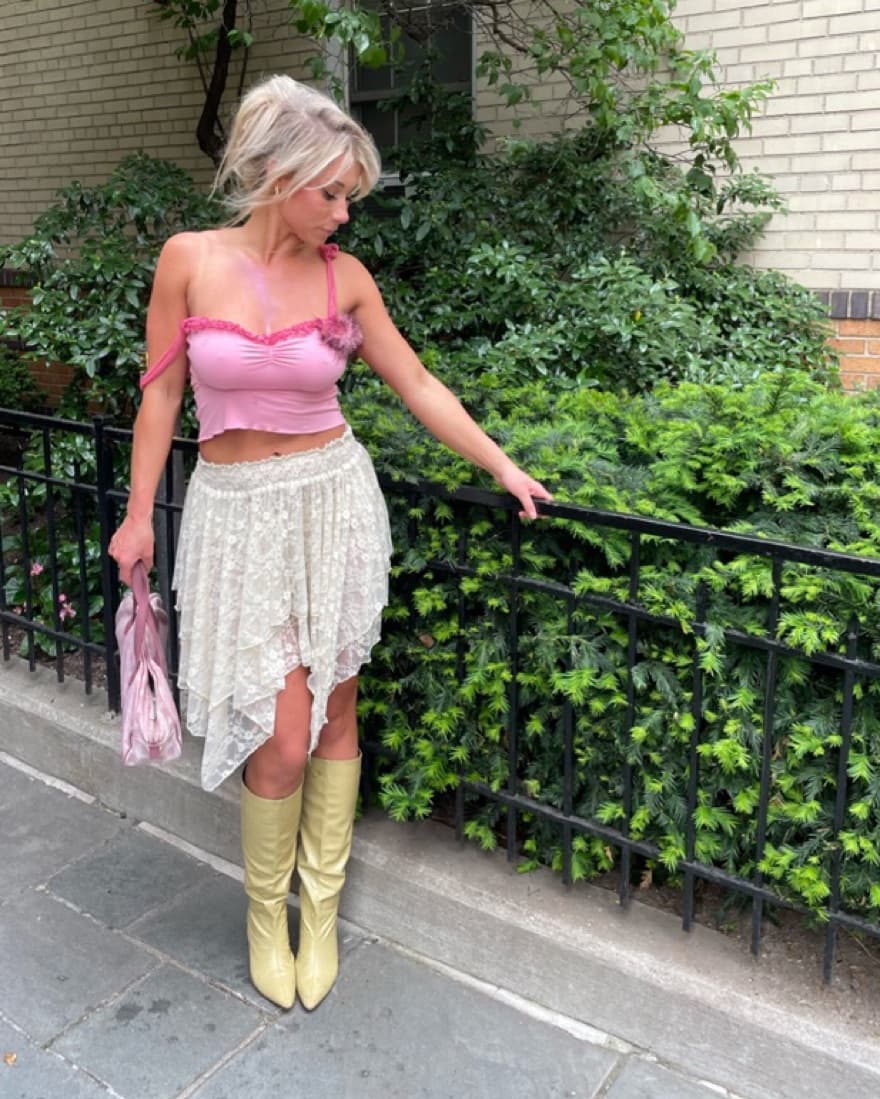 Free People Lace Skirt  - Image 1
