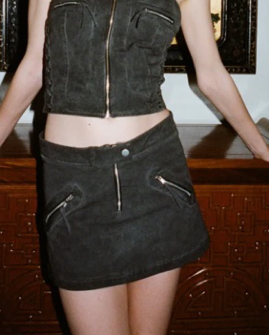 WithJean banks Mini Skirt - Image 2