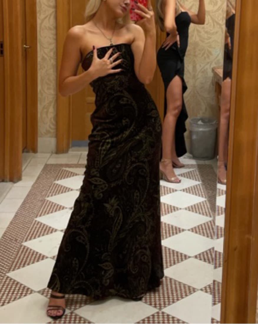 Vintage Ralph Lauren Evening Gown - Image 1