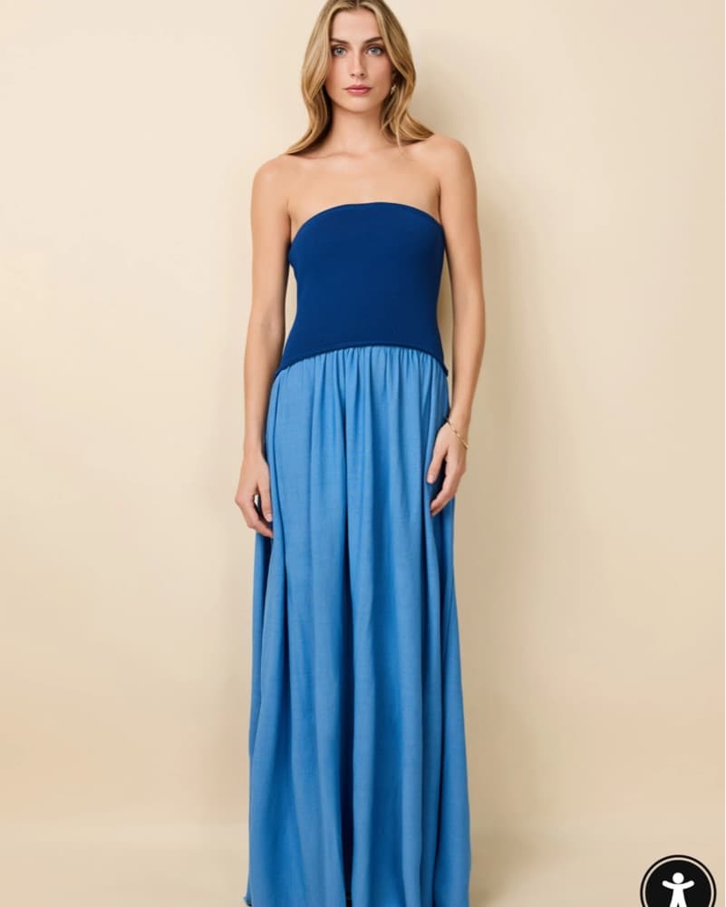 Solid & Striped Soglio Dress Maritime - Image 3