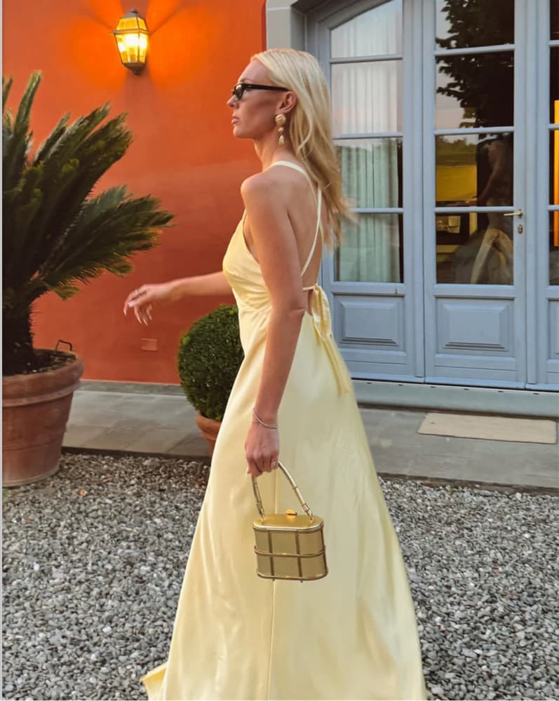 Yellow Satin Anderson Show Me Your Mumu - Image 2