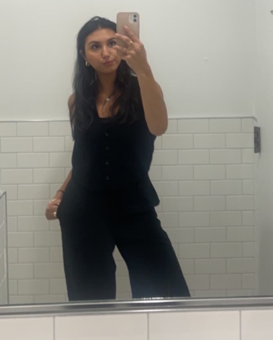 H&M Black Vest  - Image 2